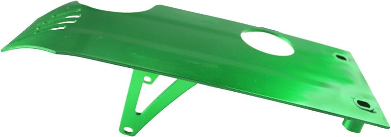 New Olym Aluminum Foot Start Engine Skid Plate for XR50 XR70 Lifan YX SSR110 125 Thumpstar Coolster Apollo Kymco GMX NXD Demonx TaoTaoDB17 50cc 70cc 90cc 110cc 125cc 140cc 150cc Pit Dirt Bike Green - Image 4